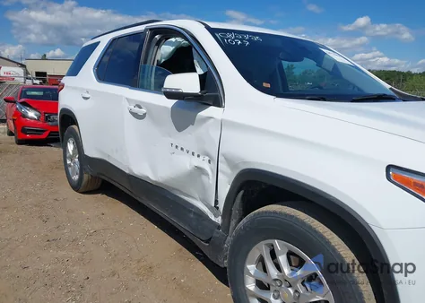 2021 Chevrolet Traverse Fwd Lt Cloth z USA, uszkodzony, nr VIN 1GNERGKWXMJ271077